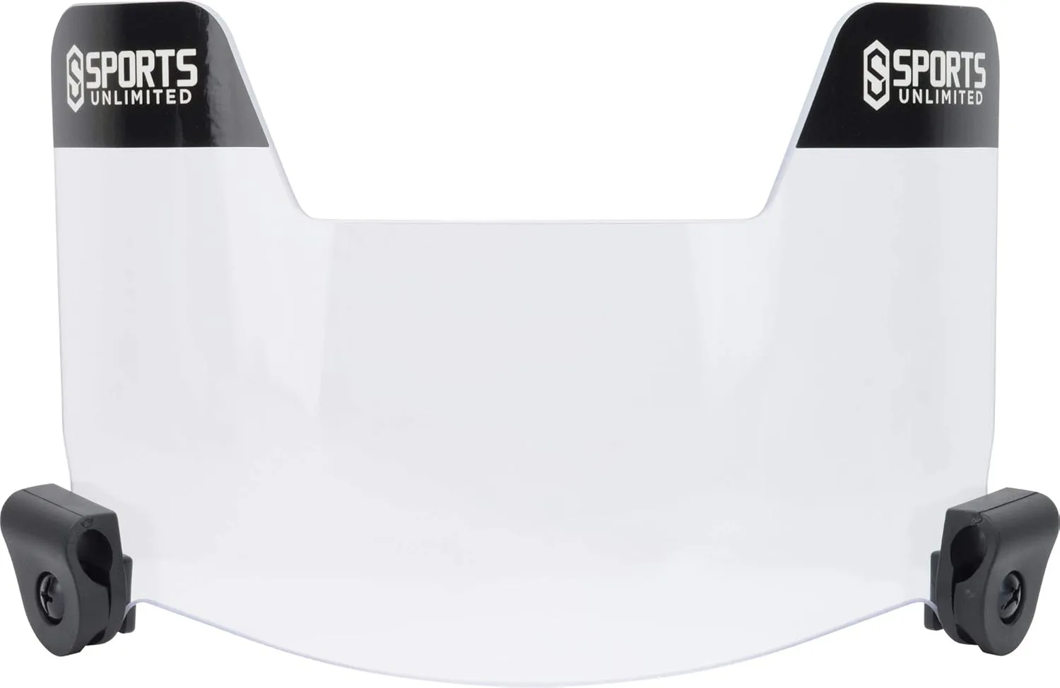 Sports Unlimited Universal Football Visor for Helmet, Football Helmet Visor, (Clear, Black and Mirror Options)