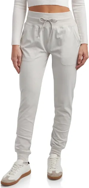Spyder Women's Jogger Sweatpants - High Waisted Fleece Lined Athletic Joggers with Pockets for Casual Workout (Sizes: S-XL)