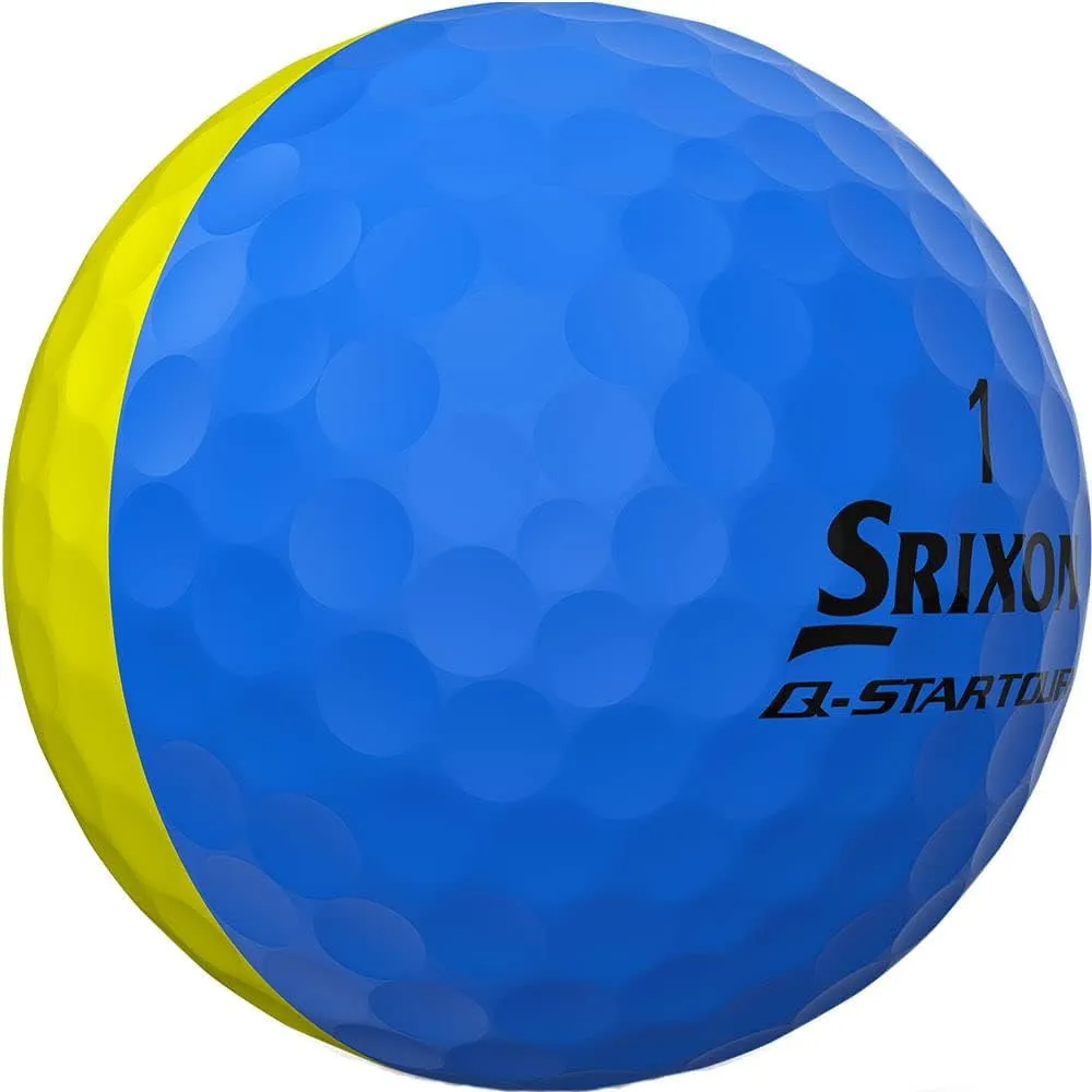 Srixon Men's Q-Star Tour Divide Golf Balls