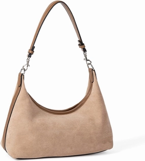 Suede Bag Brown Suede Purse Slouchy Bag Suede Tote Bag for Women Brown Suede Shoulder Bag Handbag