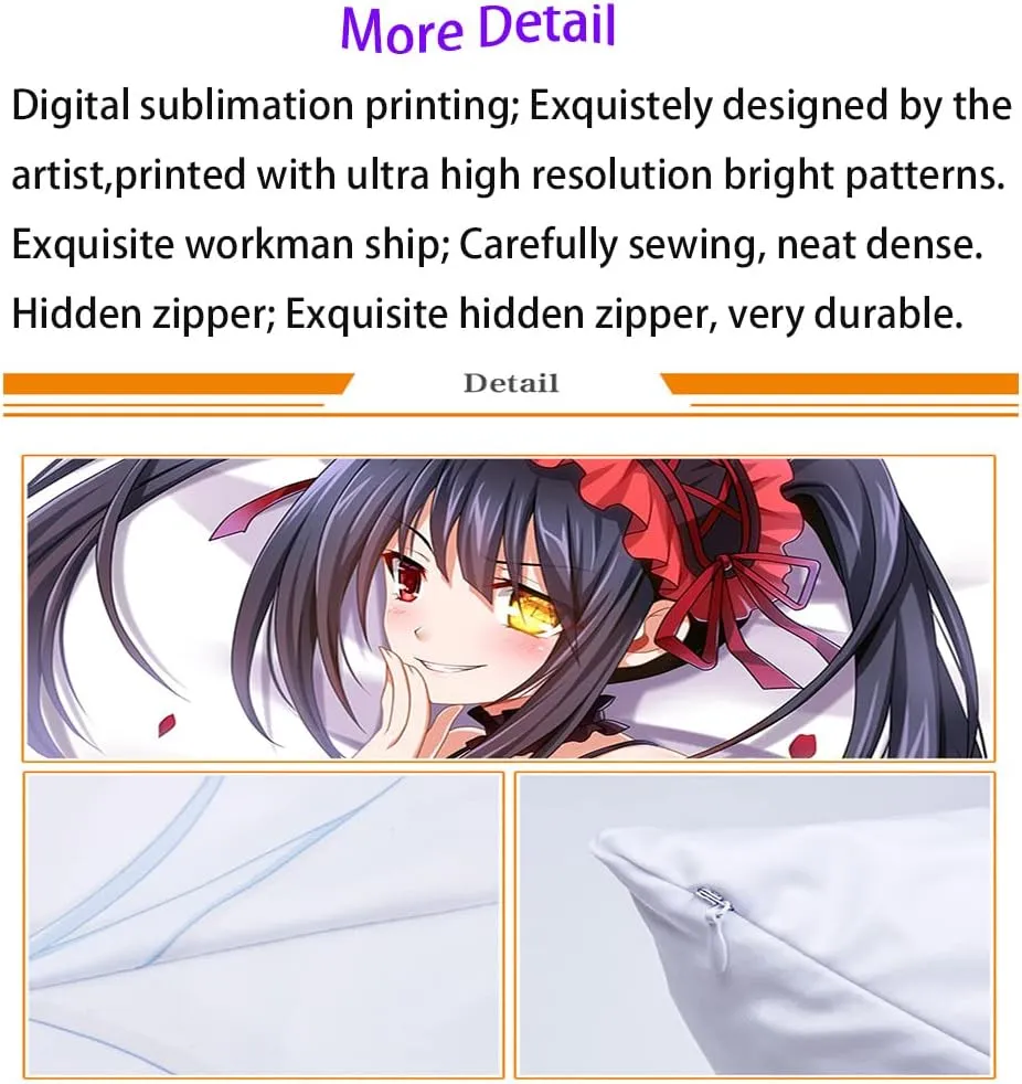 Sword Art Online Yuuki Asuna Cushion Cover Pillow Case Peach Skin 150x50cm(59in x 19.6in) Pillowcase