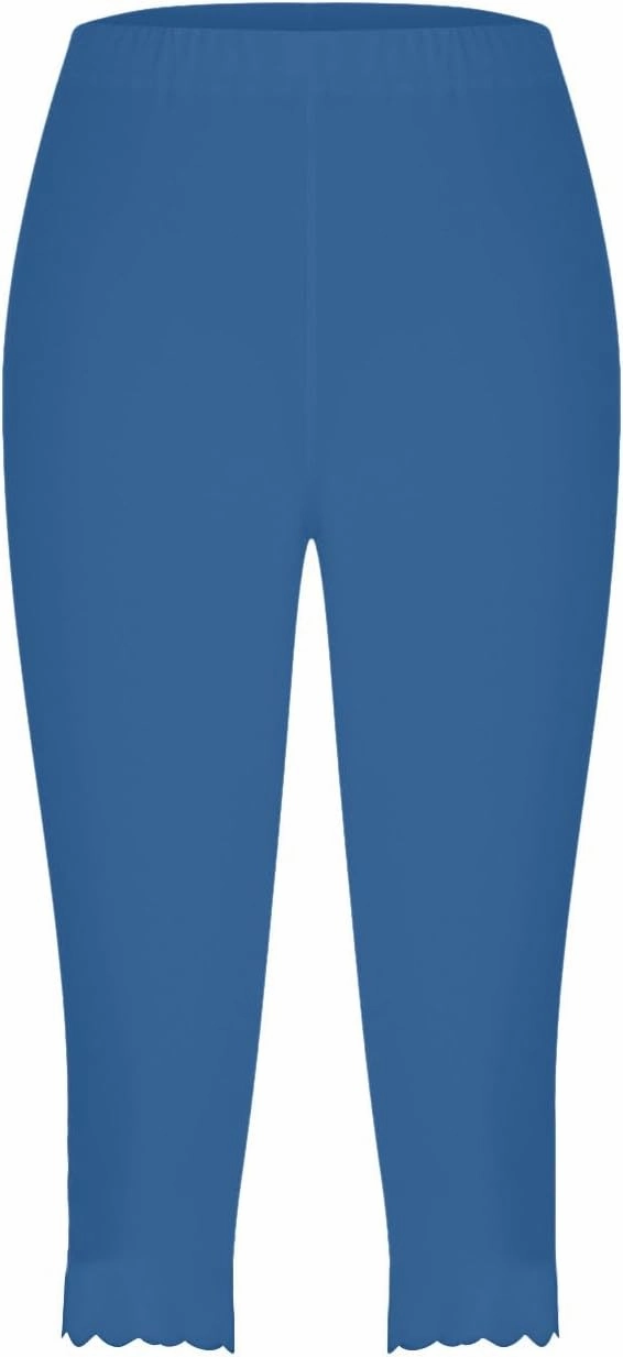TARIENDY Capri Leggings for Women 2025 Trendy High Waist Workout Pants Tummy Control Loose Comfy Yoga Sweatpants Trouser