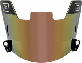 TD Sports Football Visor | Fits Kids, Youth, and Adult Helmets | Eye Protection for Helmet and Facemask
