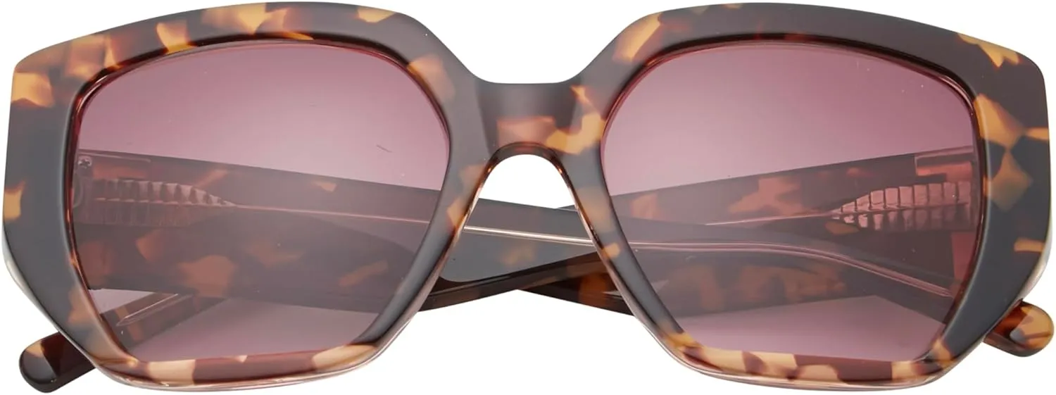Ted Baker TWS261 Women's Square Cat Eye Sunglasses, 54 mm, UV400 Protection