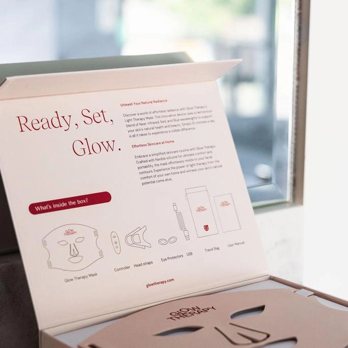 The Glow-Getter LED Light Therapy Face Mask | Professional LED Light Treatment