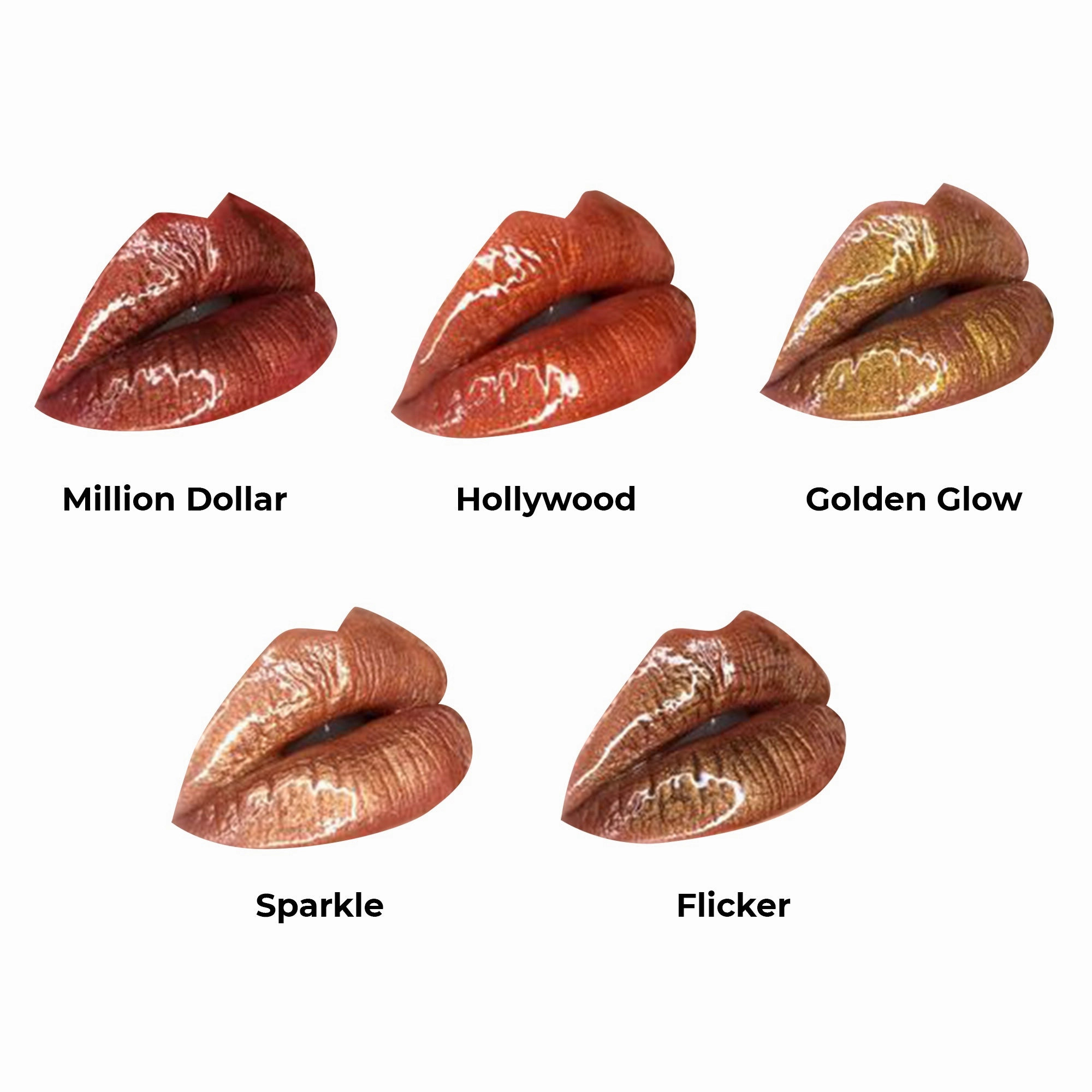 The Show Collection - Eyeshadow   5 pc Lipgloss set