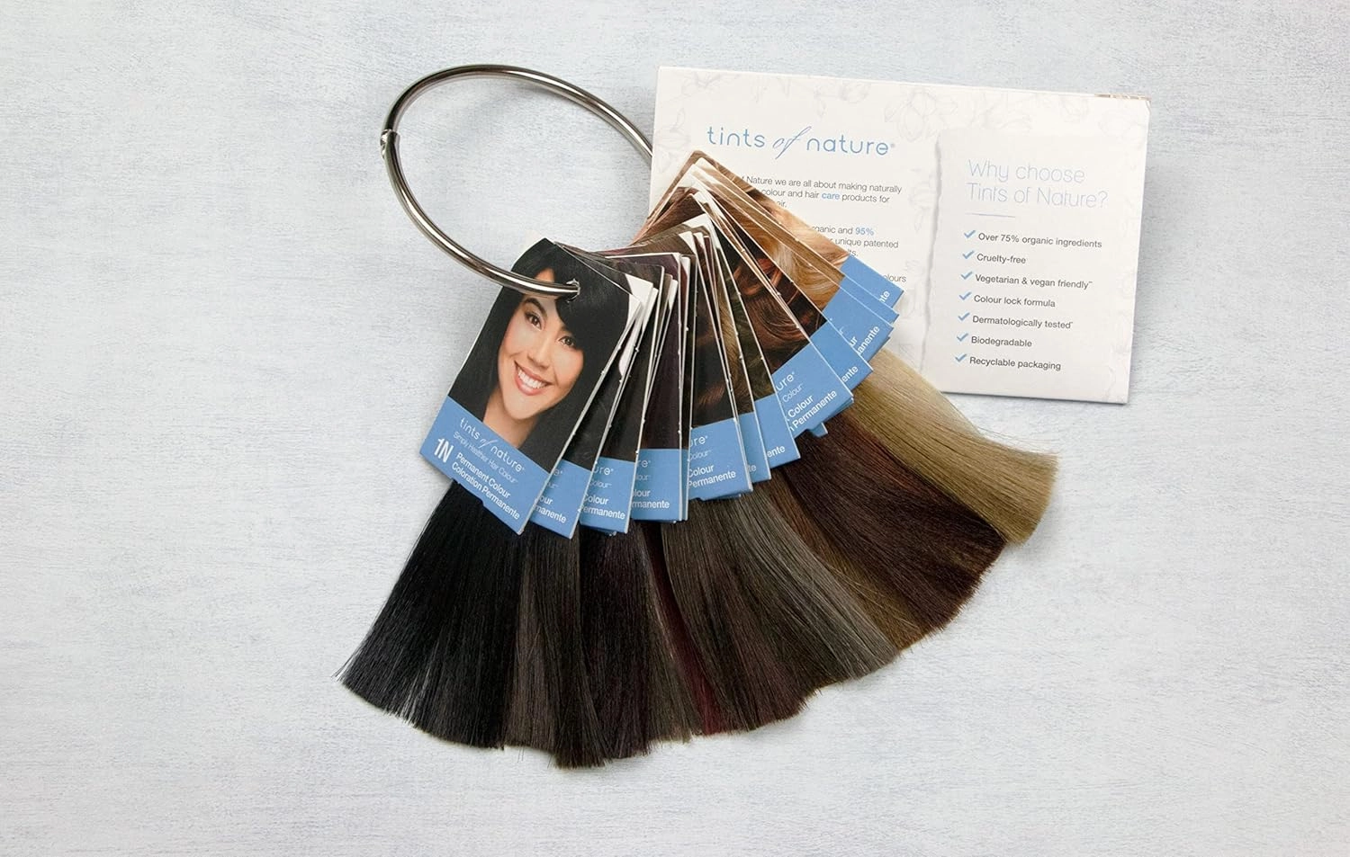Tints of Nature 4CH Rich Chocolate Brown Permanent Hair Dye, Nourishes Hair and Covers Greys, Ammonia-Free, 4.4 fl oz
