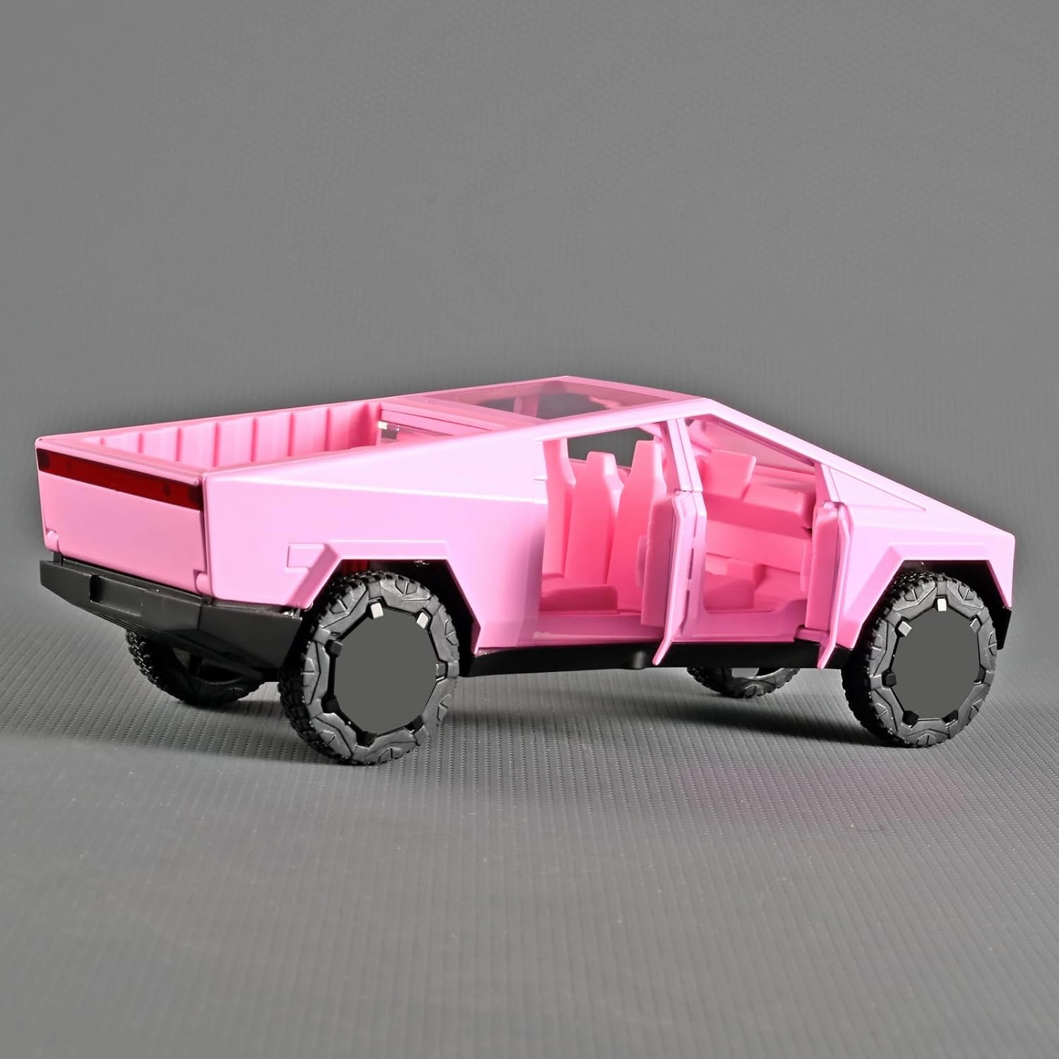 Trucks for Kids Toy Pickup Truck 1/32 Metal Toy Truck,Big Trucks for Toddlers 3-5,Die Cast Metal Model Truck,Pull Back Cars Toys with Light and Sound,Toy Trucks for Boys Age 4-7（Pink）