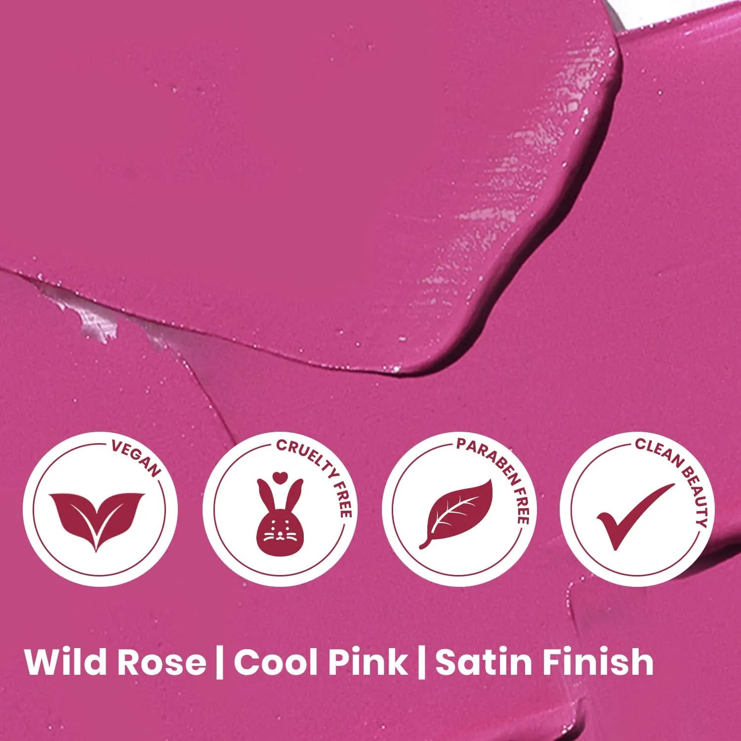 True   Luscious Super Moisture Lipstick – Clean, Vegan and Cruelty Free – Lasting Hydration for Dry Lips with a Satin Finish – Wild Rose