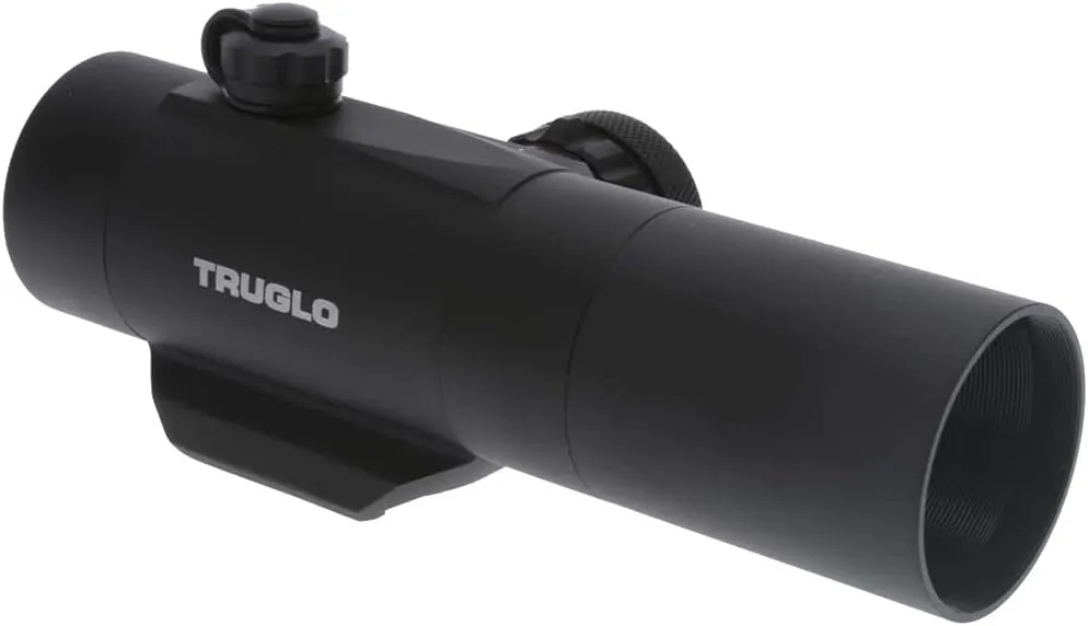 TRUGLO GOBBLE-STOPPER 30mm 3-MOA Turkey Hunting Dual-Color Center Dot Sights with Multi-Coated Lenses, Available in Anodized Matte Black or Realtree Finish