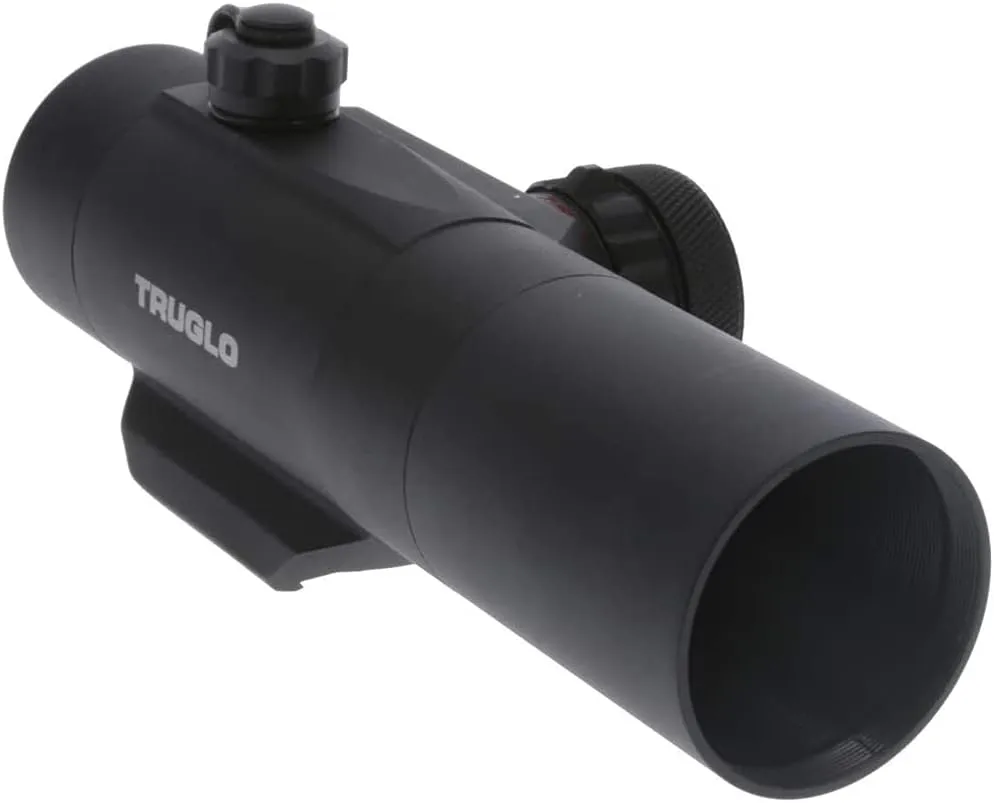 TRUGLO GOBBLE-STOPPER 30mm 3-MOA Turkey Hunting Dual-Color Center Dot Sights with Multi-Coated Lenses, Available in Anodized Matte Black or Realtree Finish