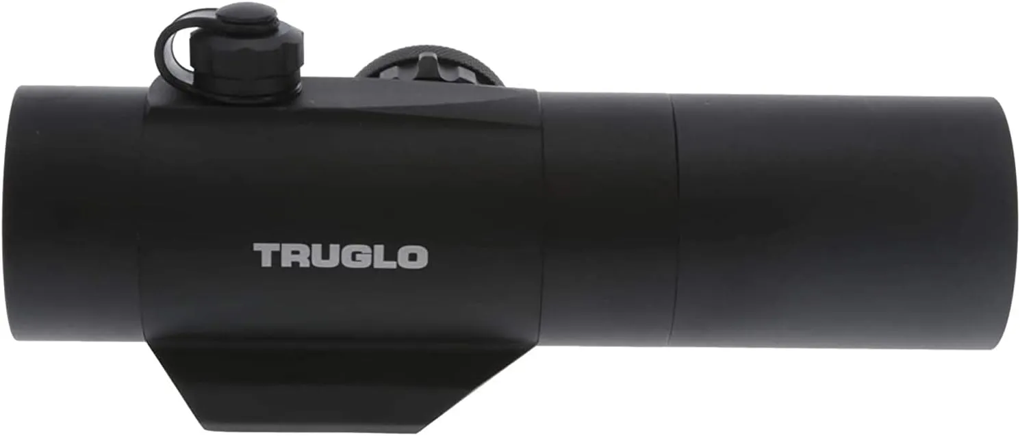 TRUGLO GOBBLE-STOPPER 30mm 3-MOA Turkey Hunting Dual-Color Center Dot Sights with Multi-Coated Lenses, Available in Anodized Matte Black or Realtree Finish