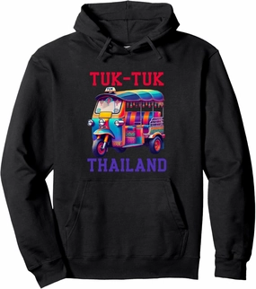 Tuk Tuk Thai Bangkok Thailand Holiday At Thailand Pullover Hoodie