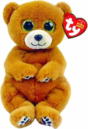 TY Toys Beanie Babies Bear Duncan - 15 CM, Brown,2009127