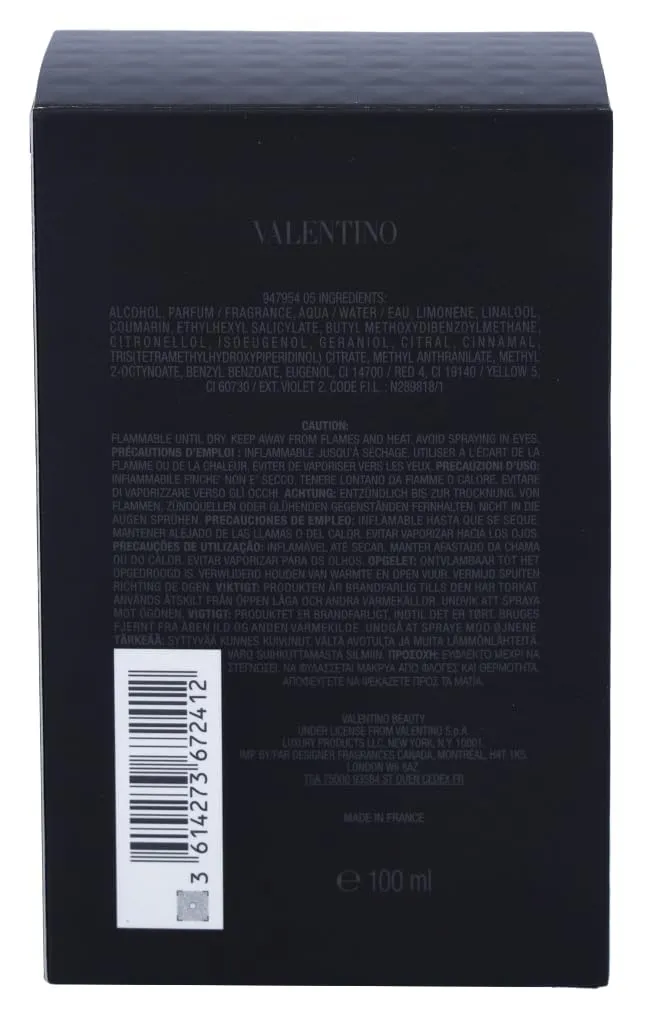 Uomo Born In Roma Coral Fantasy by Valentino for Men - 3.4 oz EDT Spray
