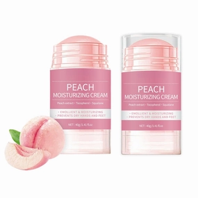 Urea Cream 60%   2% Salicylic Acid, Maximum Strength Foot Cream for Dry Cracked Heels & Feet, Callus Remover, Hydrates & Exfoliates, 40g (Peach Hand & Foot Cream,2pcs)