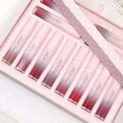 Velvet Texture Liquid Lipstick (Pack of 3) | Long-Lasting & Matte Finish | Lightweight & Smudge-Proof
