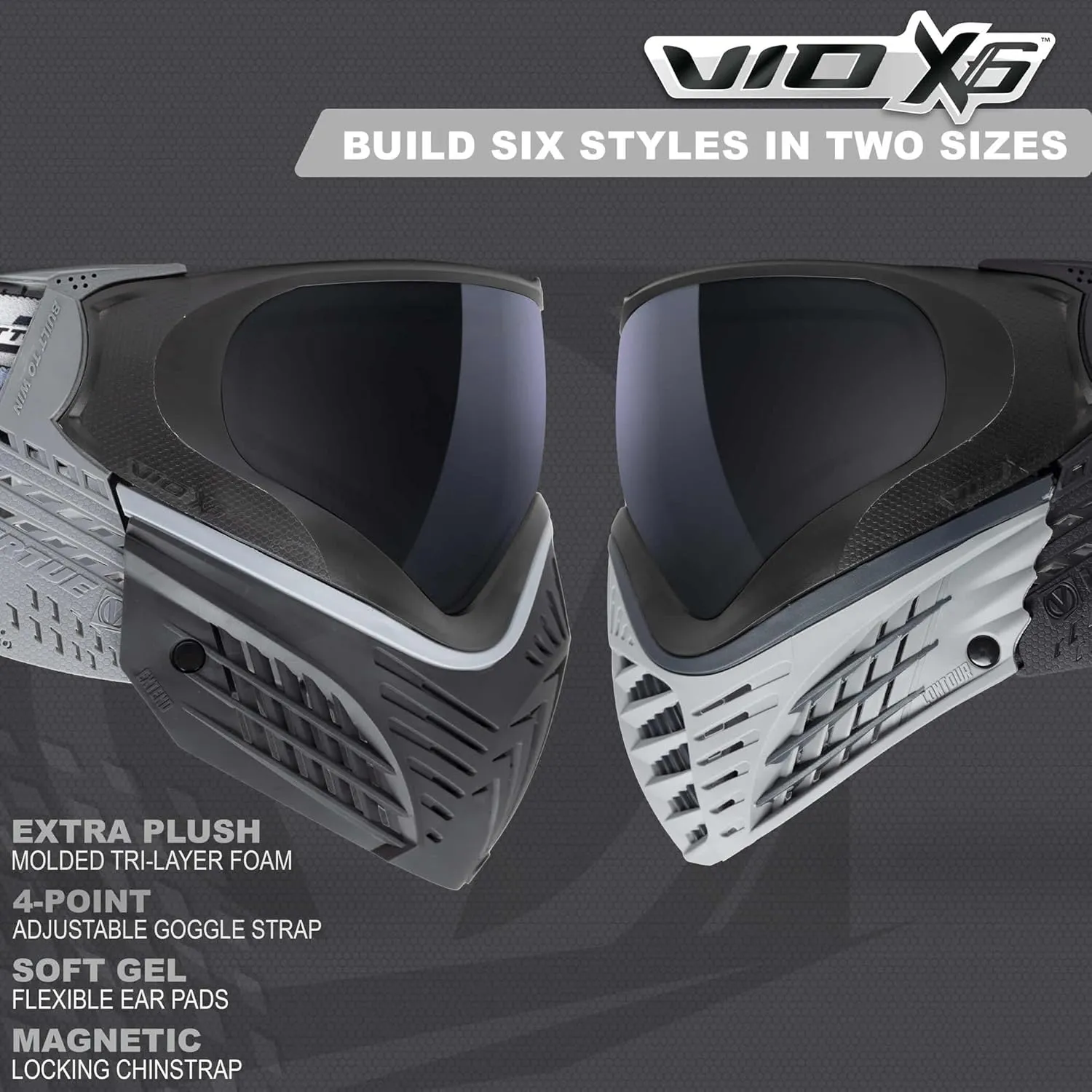 Virtue VIO X6 Thermal Paintball Goggles/Masks
