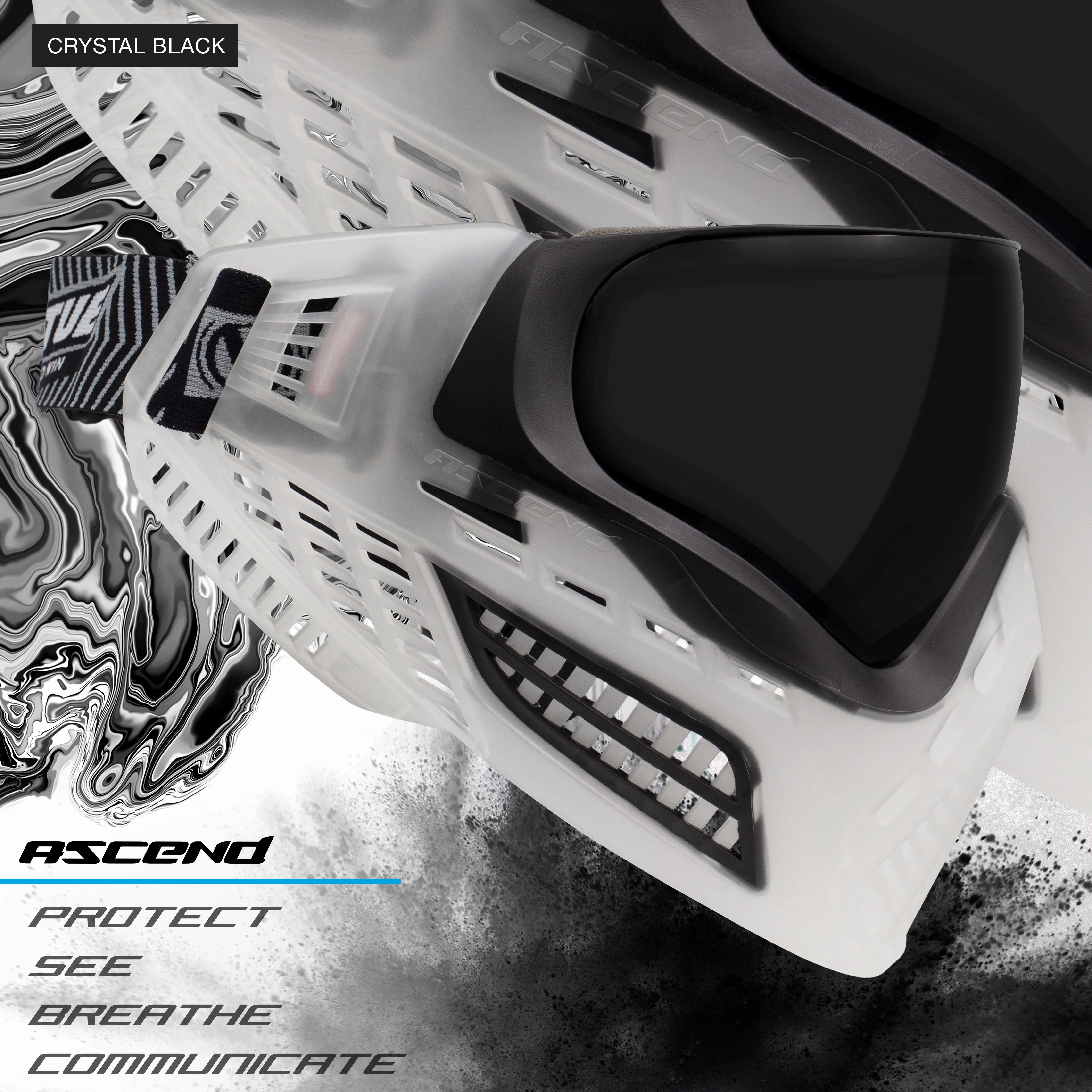 Virtue VIO Ascend Goggle - Crystal Black