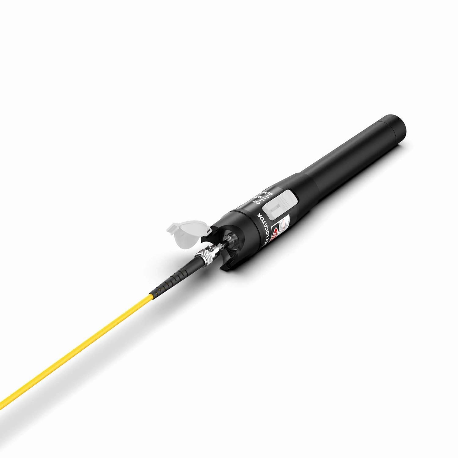 Visual Fault Locator   FC/LC Connector Kit 30mW 30KM, VFL Include Single Mode 9/125um FC Male to LC Female Adapter, Red Light Pen for Network Fiber Cable Test, Fiber Optic Source Tester Detector Meter
