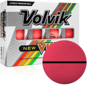 Volvik 2022 Vivid Matte Pink AlignXL Golf Balls