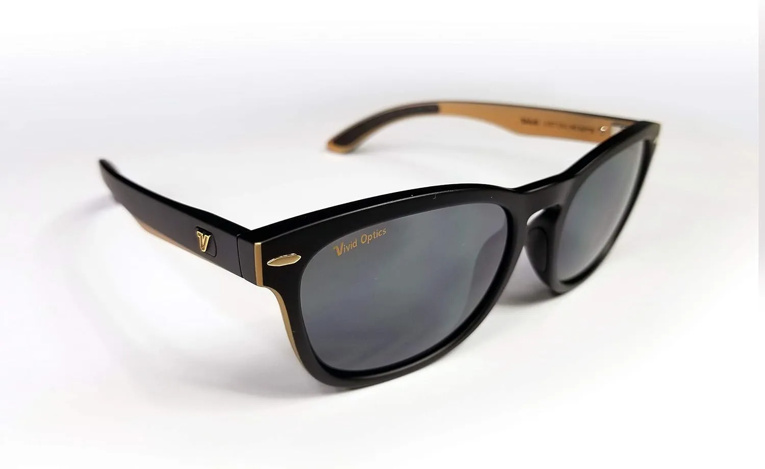 Volvik Sunglasses: Just Call Me Matte POLARIZED SMOKE/RED