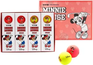 Volvik Vivid: Minnie Mouse Golf Balls (One Dozen)