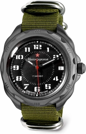 Vostok | Komandirskie Red Star Army Commander Russian Military Mechanical Wrist Watch | Fashion | Business | Casual Men’s Watches | Series 186