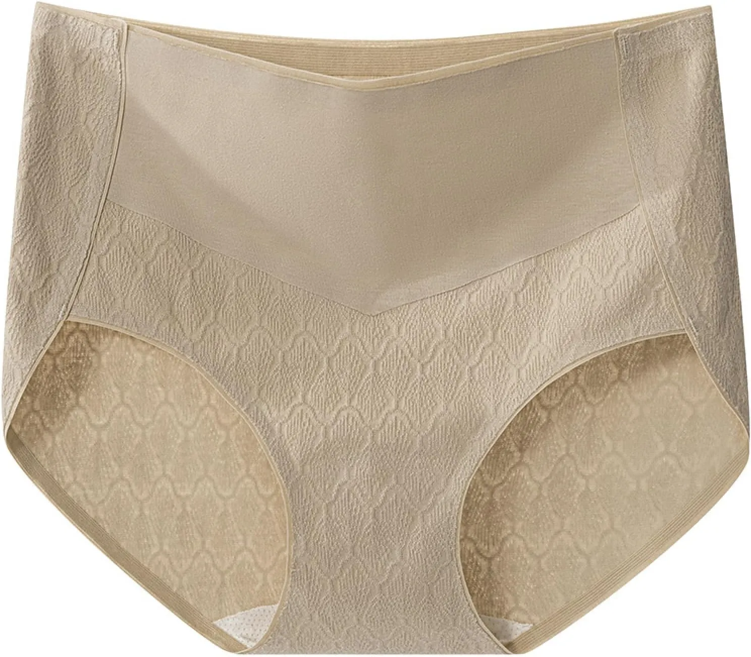 Waisted Underwear Large Size Markless Belly-Lifting Women'S Underwear Briefs Combination Set