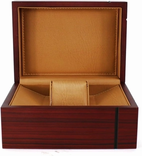 Watch Box Matte Lacquer Watch Box Red Wood Grain Watch Box Storage Box