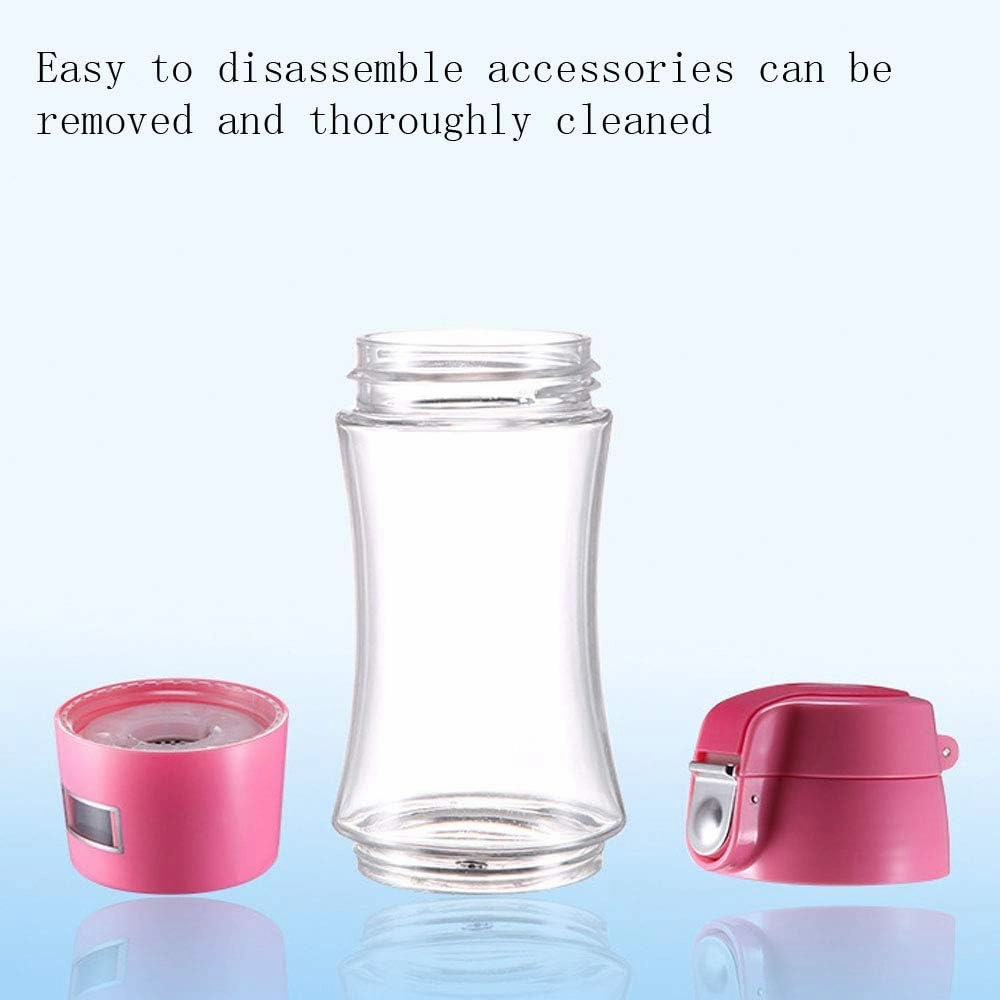 Water Purifiers, 300Ml Hydrogen Water Bottle Hydrogen Alkaline Water Generator Ionizer Portable High Concentration Discharge Ozone and Chlorine Mode 3 Mins Rapidly Generate 1000 PPB