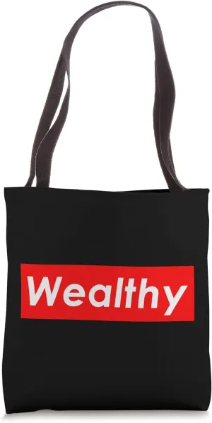 Wealthy Red Box Rich Person Costume For Successful Wealthy Tote Bag
