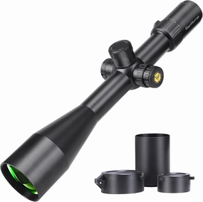 WestHunter Optics TD 5-30x56 SFIR FFP Precision 1/10 MIL Riflescope for Competition Shooting, Zero Stop Turret Red Illuminated First Focal Plane, 34mm Tube Tactical Rifle Scope for Long Range Hunting