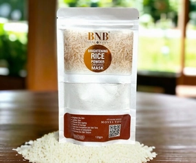 White On-time delivery Oraganic Extract Mask Rice Rice Powder With 120g Brightening Natural Bnb Extensive variety