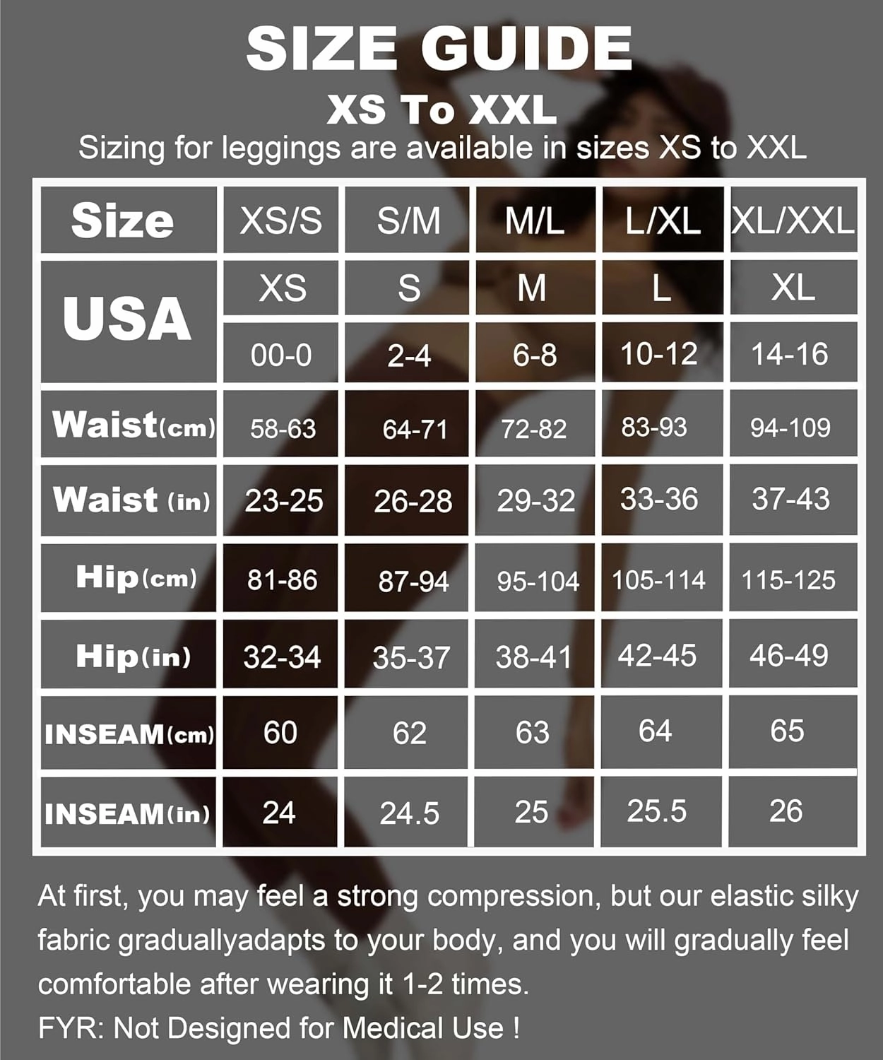 Women's Compression Leggings Butt Lifting Work Out Athletic Gym High Waist Tummy Control Stretchy with Pockets