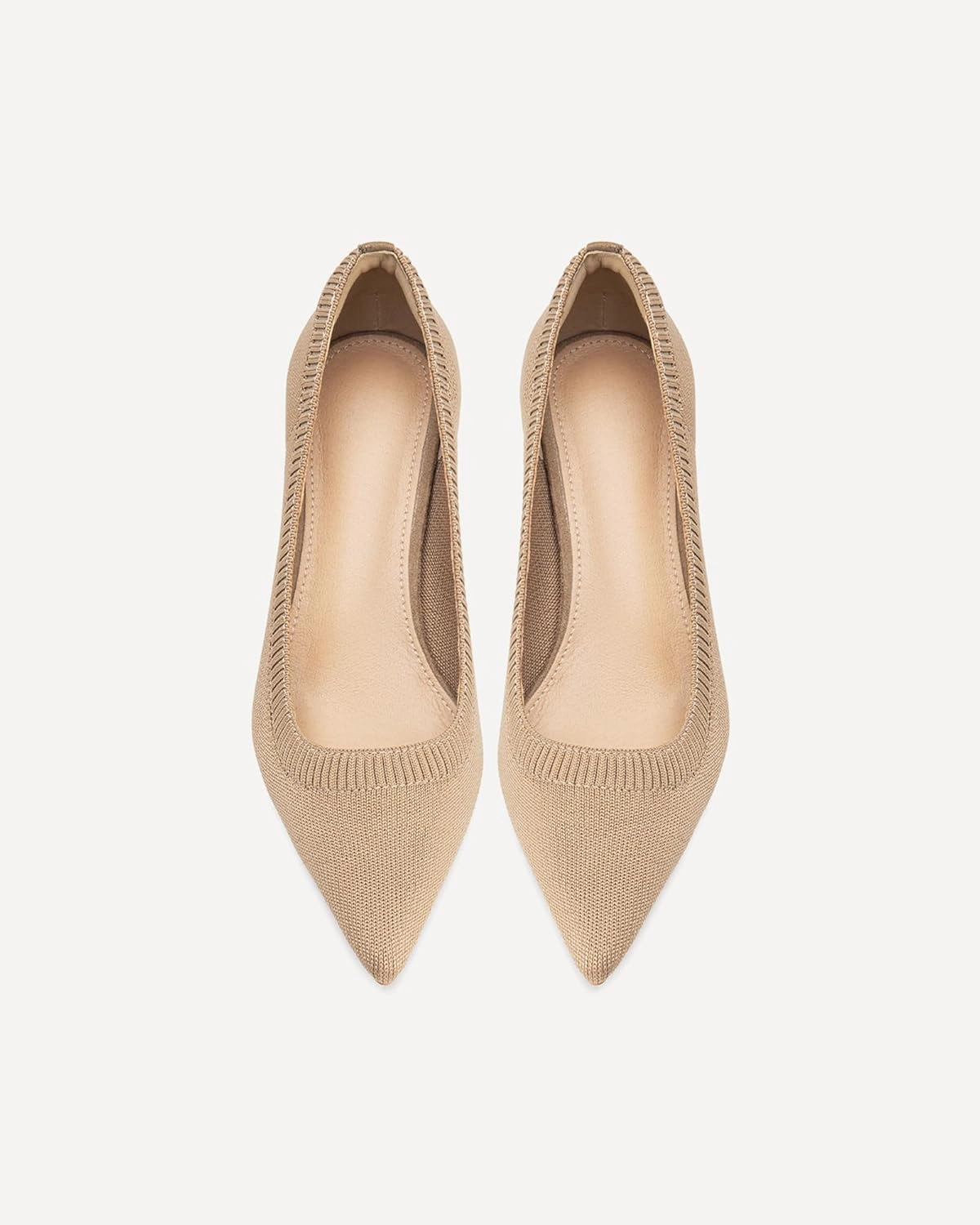 Women's Knit Stiletto Pumps - Summer Breathable Solid Color Pointed Toe High Heels for Work, Parties & Formal Occasions