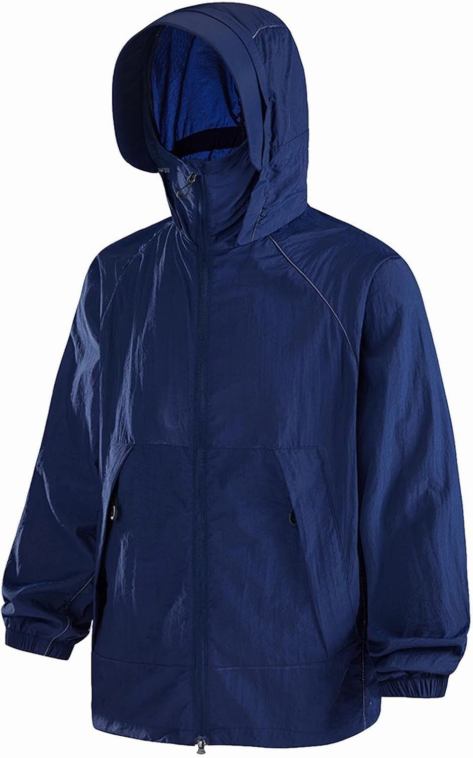Women’s Outdoor Hiking UV Shirts Summer Sun Protection Jacket Long Sleeve UPF 50  Hooded Coat with Zip Pockets
