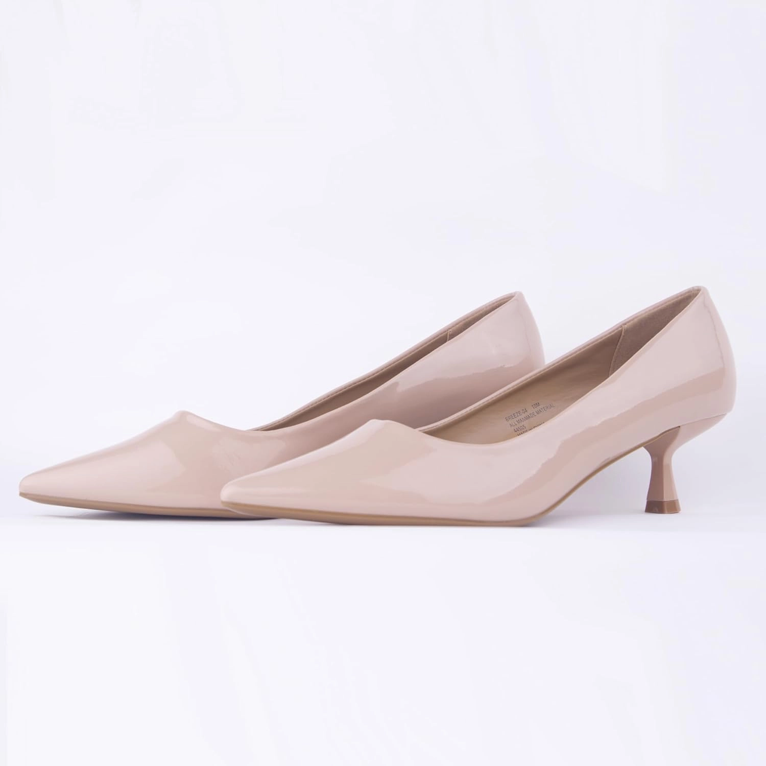 Women's Pumps Kitten Heel Pointed Toe Shoes for Ladies Women Comfortable Office Work Dress Casual Weeding Shoes