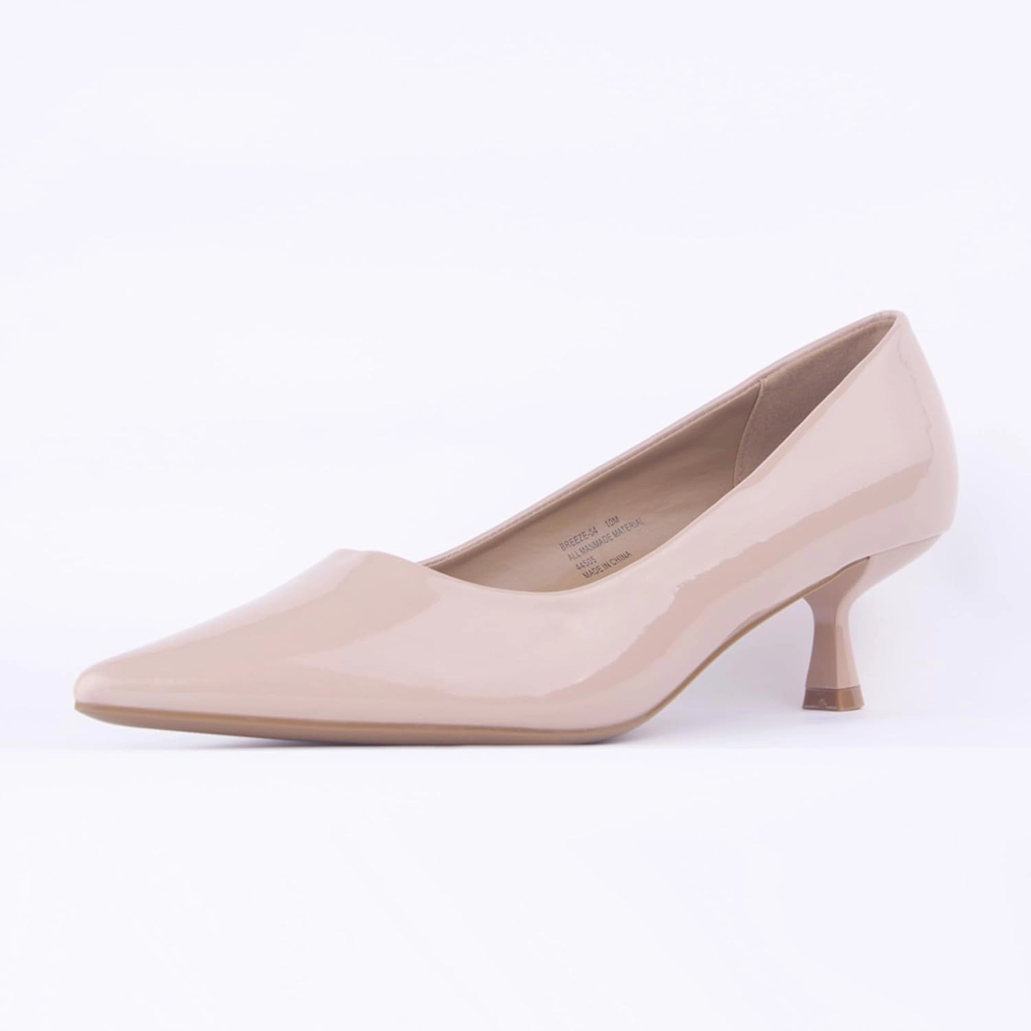 Women's Pumps Kitten Heel Pointed Toe Shoes for Ladies Women Comfortable Office Work Dress Casual Weeding Shoes