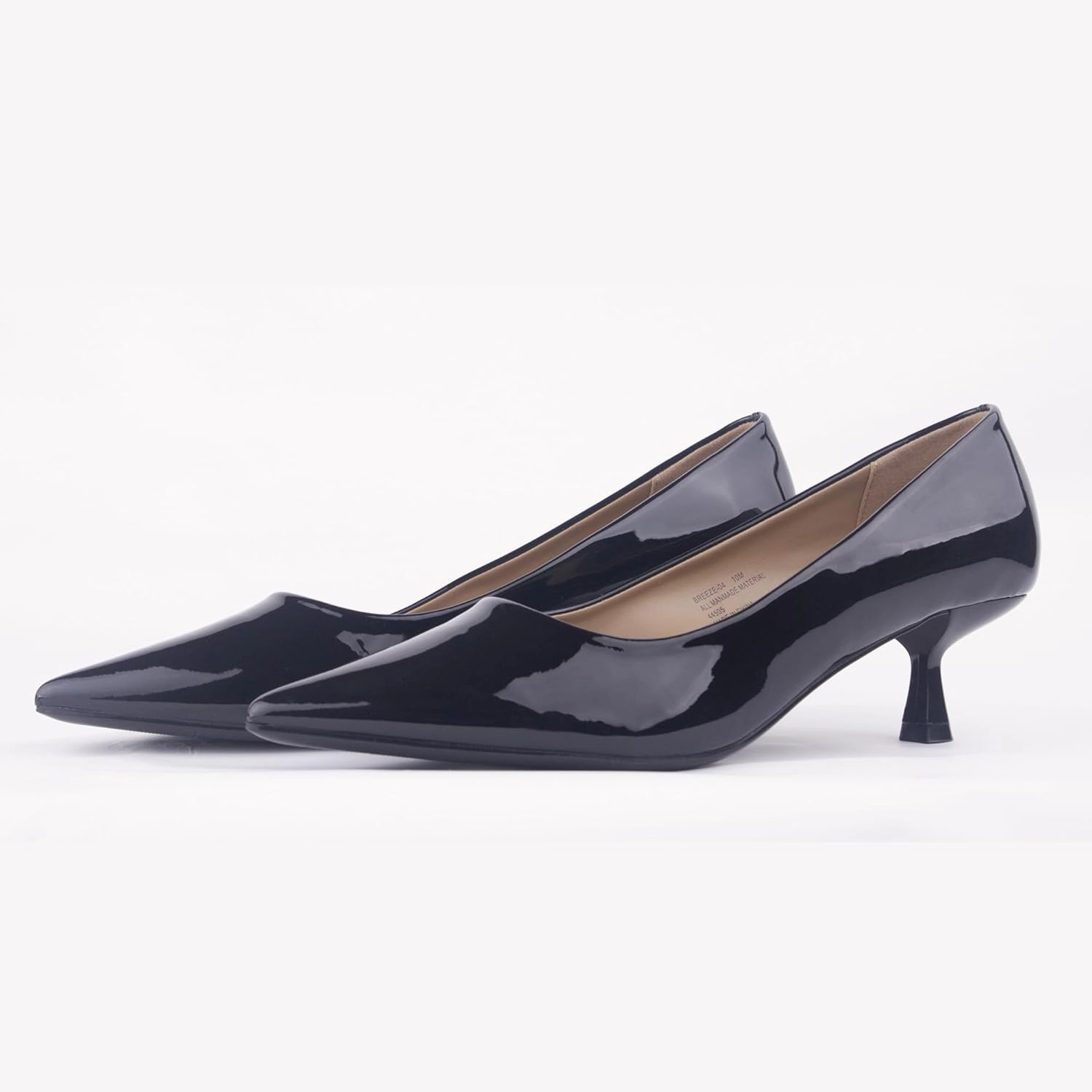 Women's Pumps Kitten Heel Pointed Toe Shoes for Ladies Women Comfortable Office Work Dress Casual Weeding Shoes