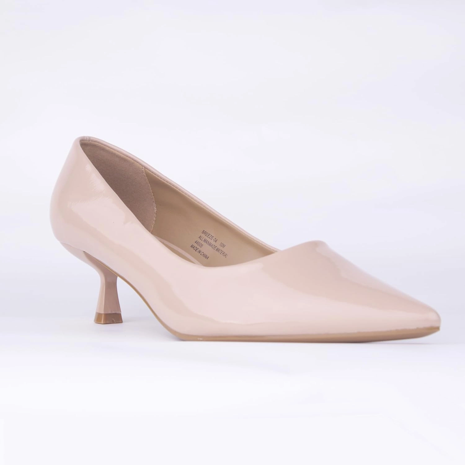 Women's Pumps Kitten Heel Pointed Toe Shoes for Ladies Women Comfortable Office Work Dress Casual Weeding Shoes