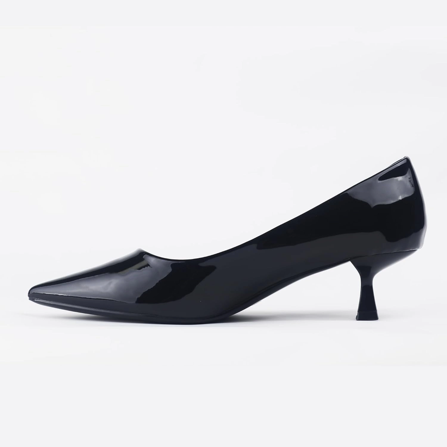 Women's Pumps Kitten Heel Pointed Toe Shoes for Ladies Women Comfortable Office Work Dress Casual Weeding Shoes