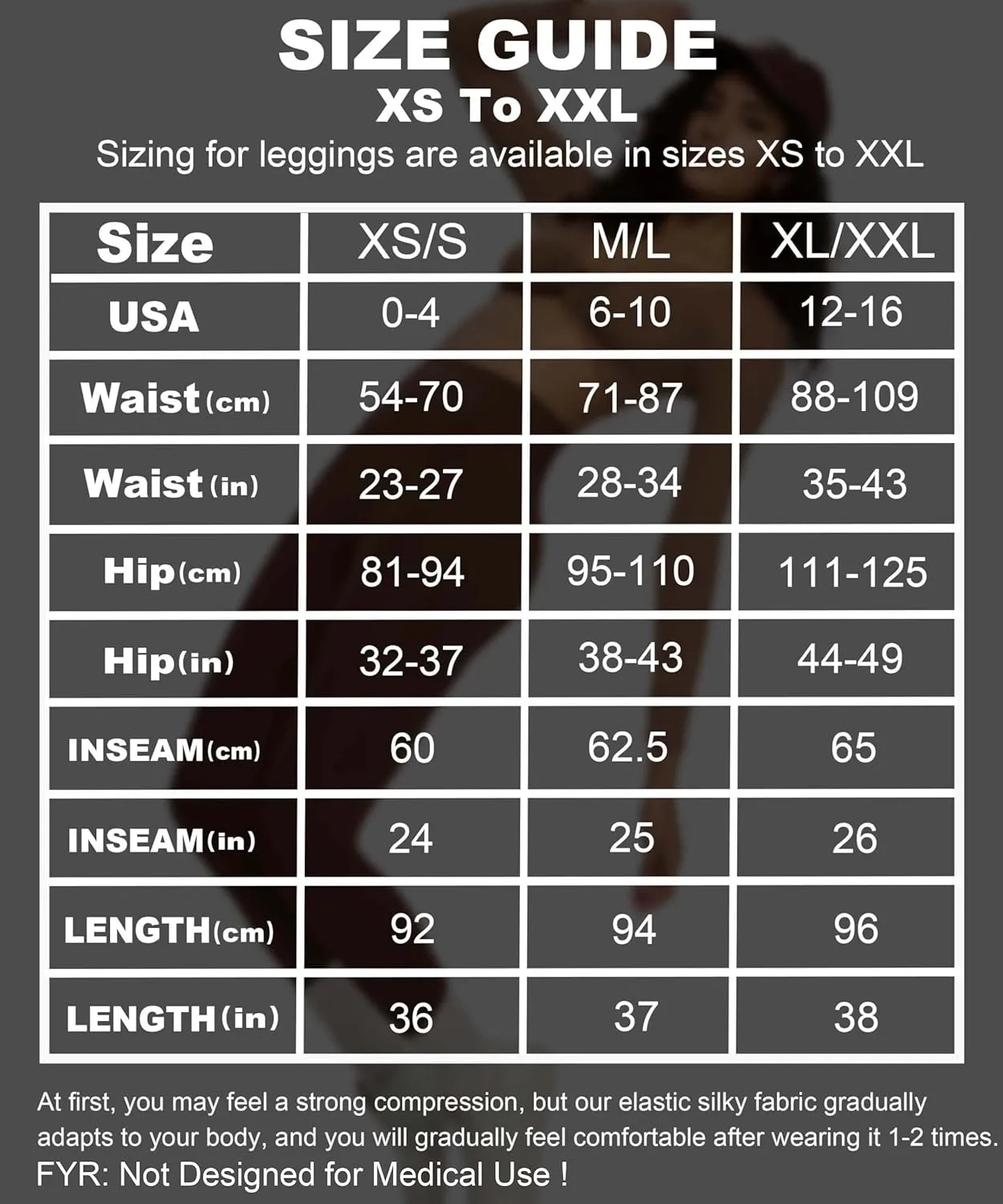 Women's Compression Leggings Butt Lifting Work Out Athletic Gym High Waist Tummy Control Stretchy with Pockets