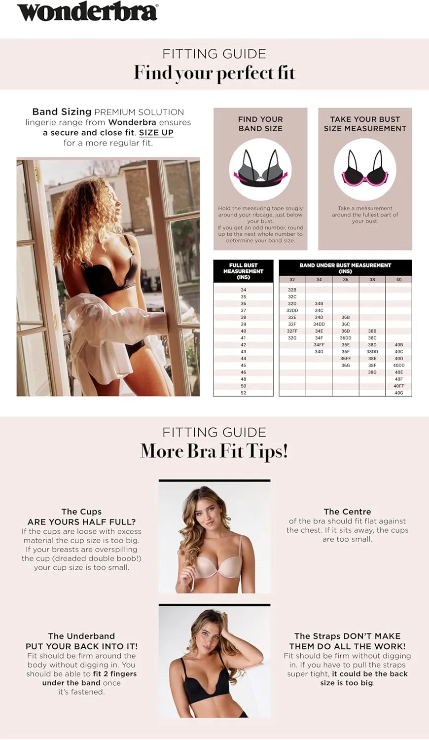 Wonderbra Womens T-Shirt Underwire Bra