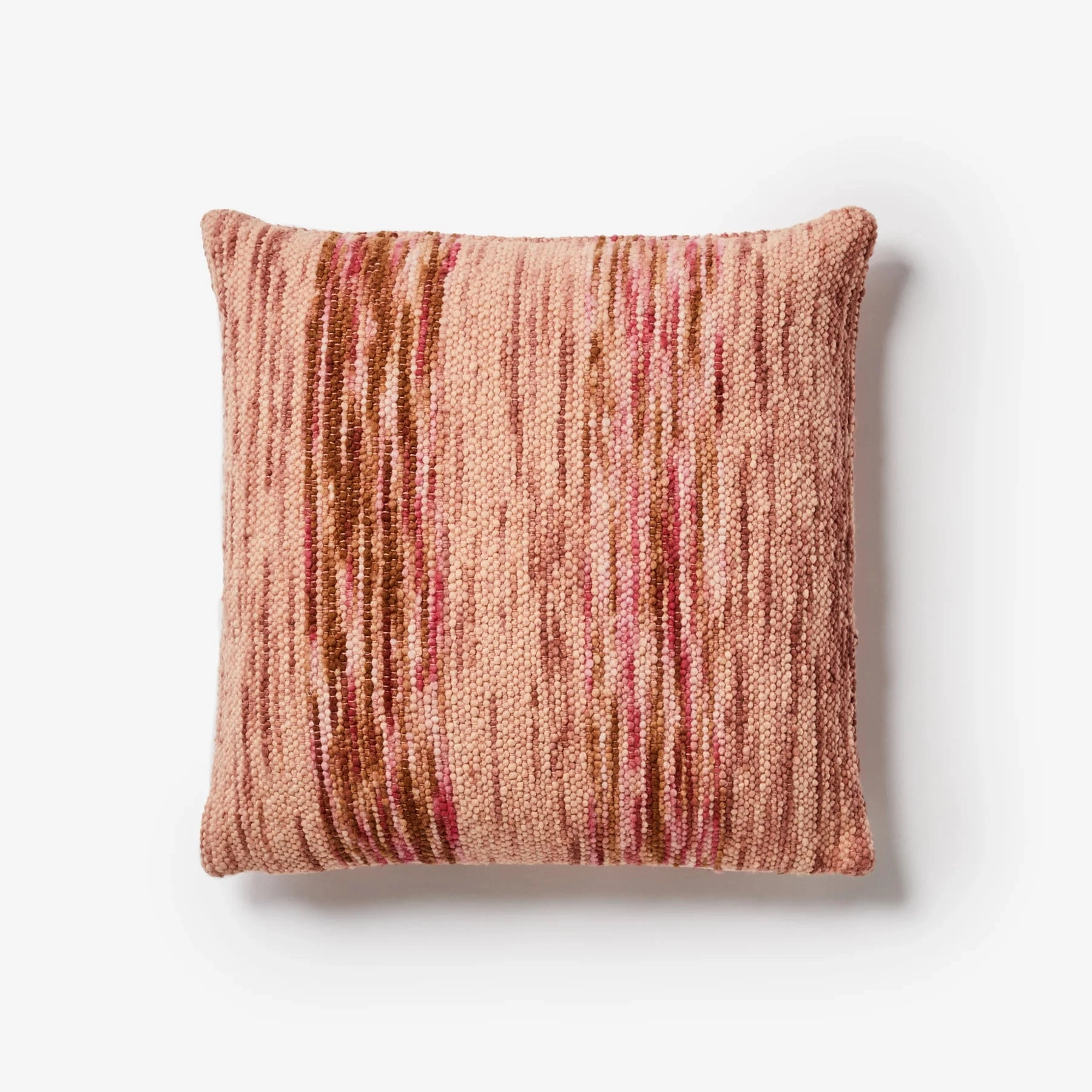 WOOL MARLE PINK CUSHION 50CM