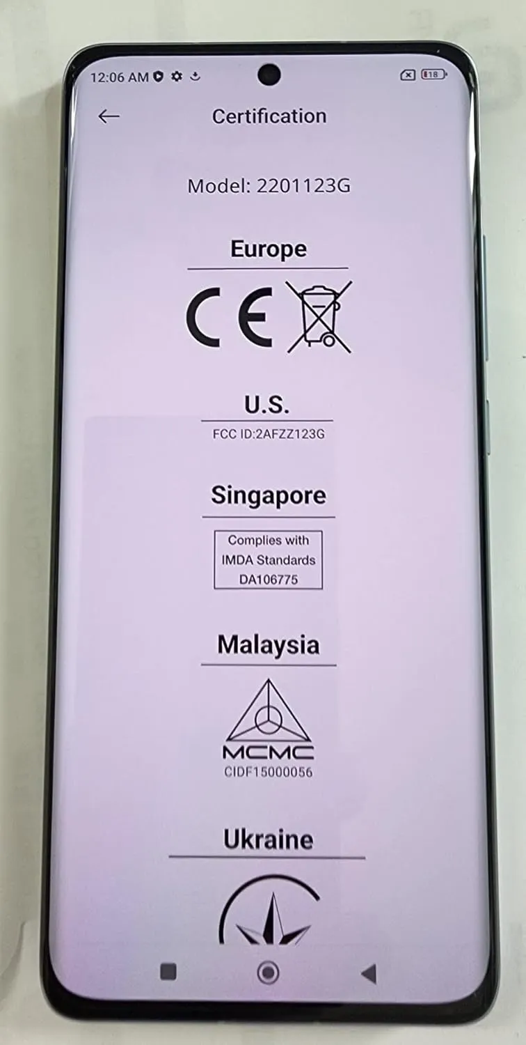Xiaomi 12 Lite 5G   4G LTE (256GB   8GB) Global Version Unlocked 6.55" 108MP Triple Camera (ONLY Tmobile Mint Tello USA Market)   (w/Fast Car Charger Bundle) (Lite Green)