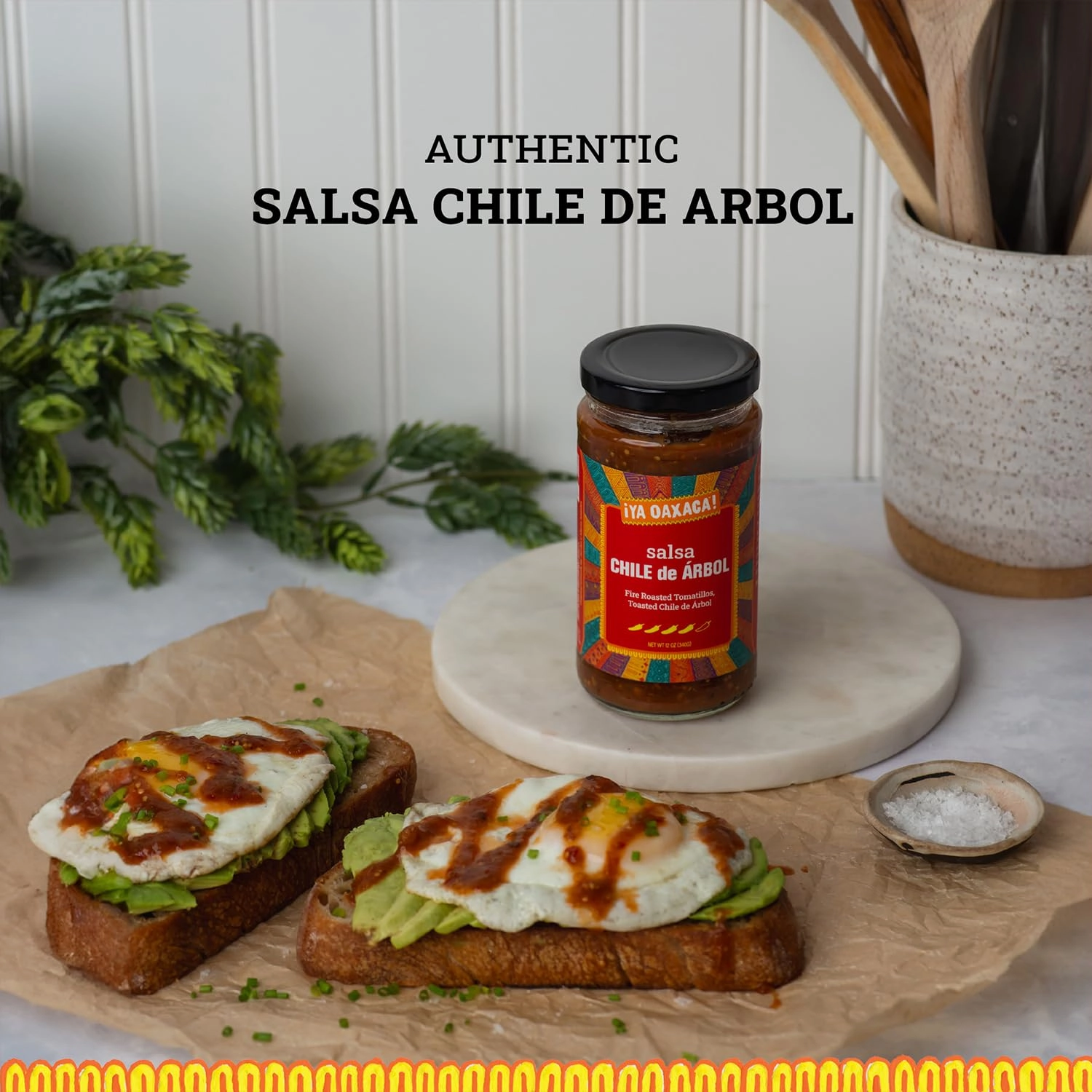 Ya Oaxaca - Salsa Variety Pack - Bright & Flavorful - Includes one each Salsa Pasilla, Arbol, & Agua - Gluten Free, Non GMO, Vegan - 12 Ounces (Pack of 3)