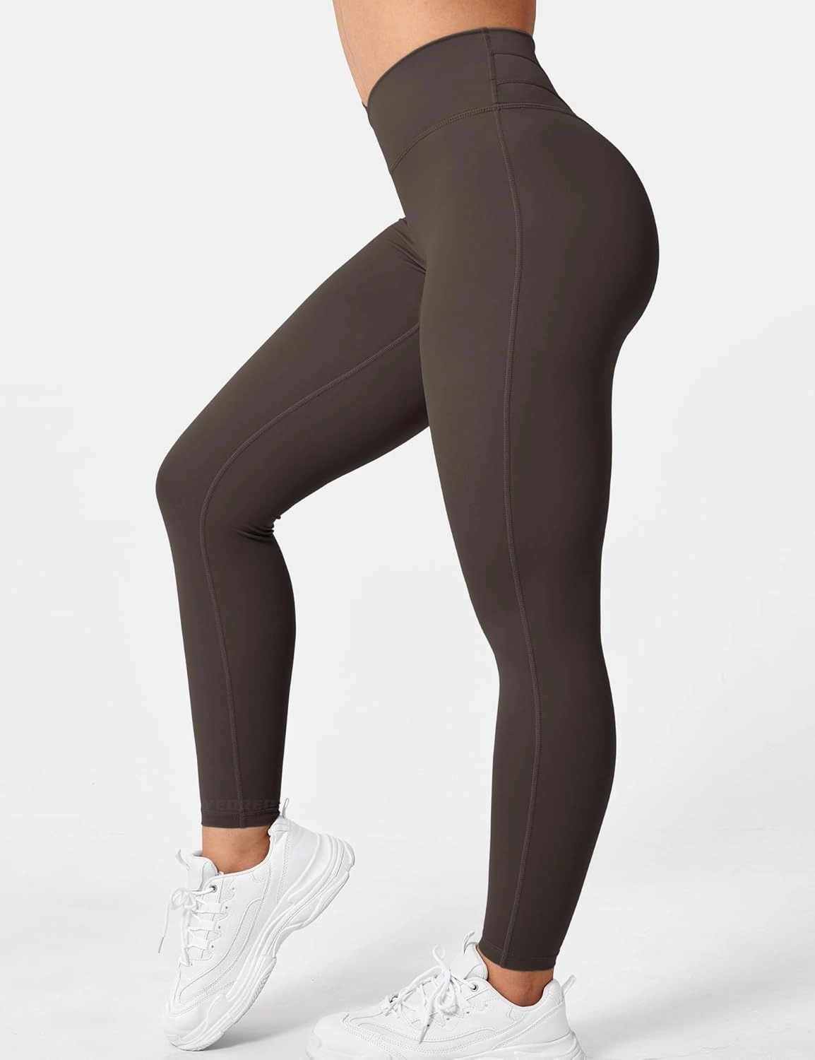 YEOREO Workout Leggings for Women Tummy Control Butt Lifting Leggings High Waisted Cross Waist Gym Yoga Compression Pants