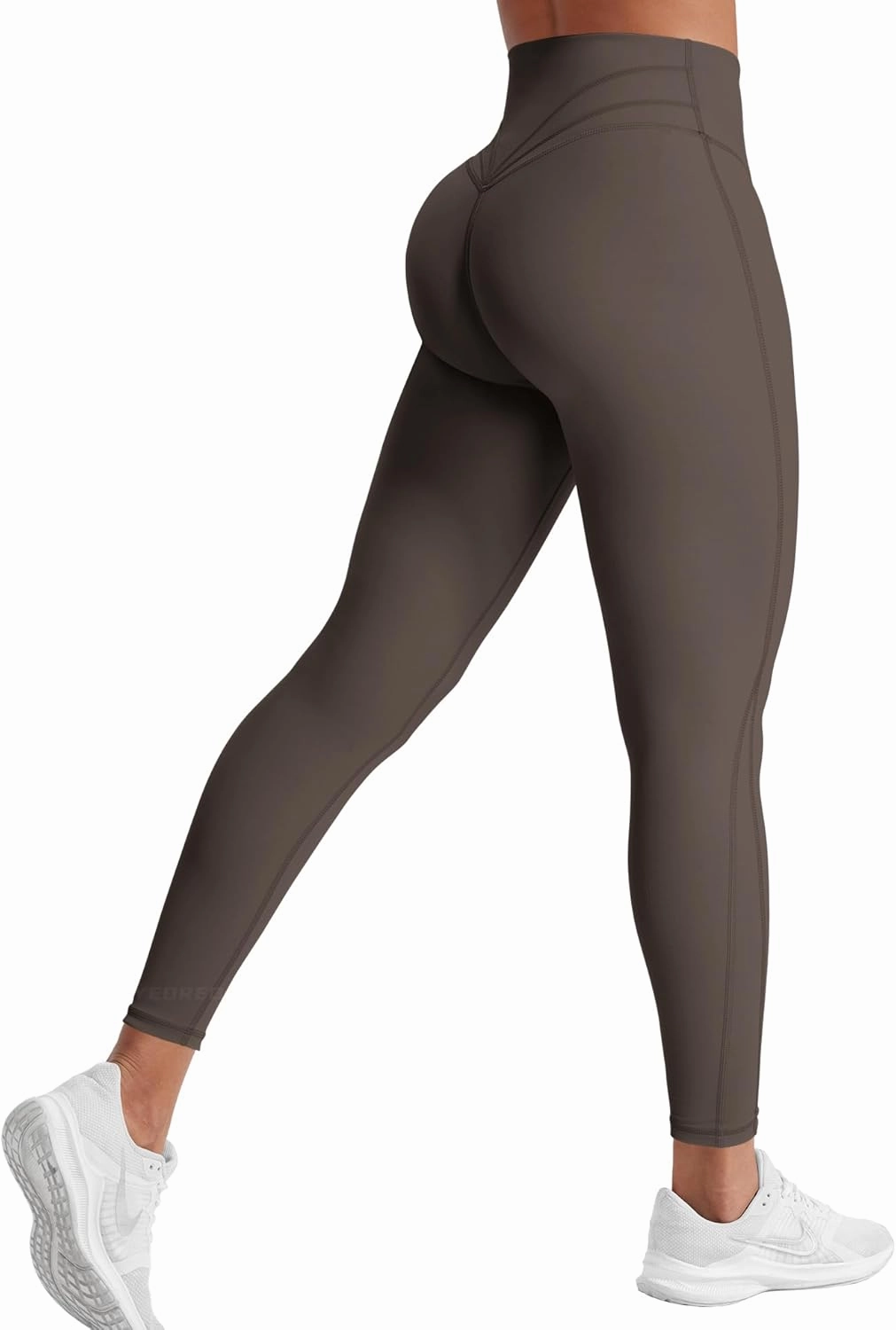 YEOREO Workout Leggings for Women Tummy Control Butt Lifting Leggings High Waisted Cross Waist Gym Yoga Compression Pants