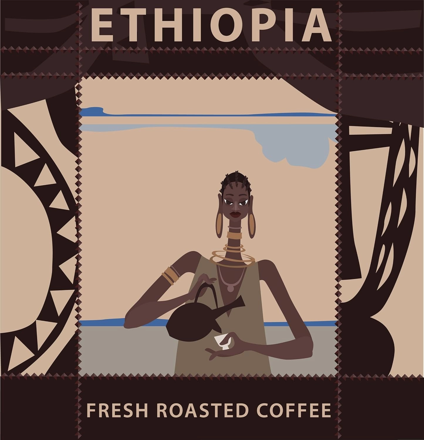 Yirgacheffe Dark Roast Coffee Beans